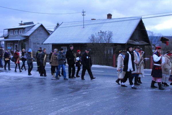 Zdjęcia z Orszaku Trzech Króli w Wiśniowej