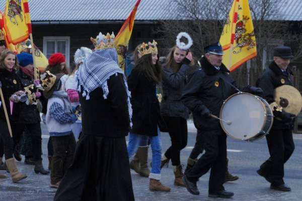 Zdjęcia z Orszaku Trzech Króli w Wiśniowej