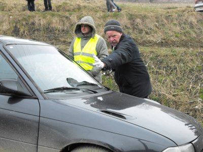 Rajd Wielopole Skrzyńskie Sosnice Szufnarowa - Opel start