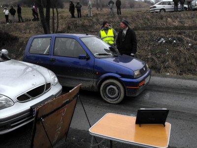 Rajd Wielopole Skrzyńskie Sosnice Szufnarowa FIAT