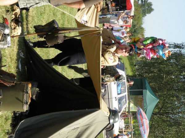 Inscenizacja bitwy, zdjęcia z imprezy.