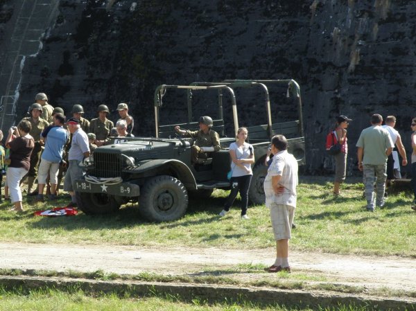 Inscenizacja bitwy, zdjęcia z imprezy.