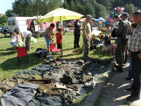 Inscenizacja bitwy, zdjęcia z imprezy.