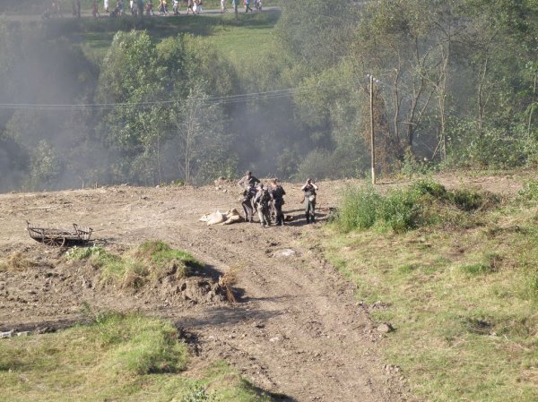 Inscenizacja bitwy, zdjęcia z imprezy.