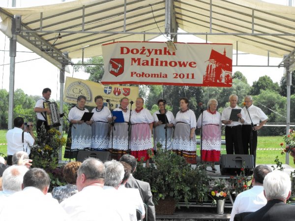 Dożynki Malinowe Połomia 2011