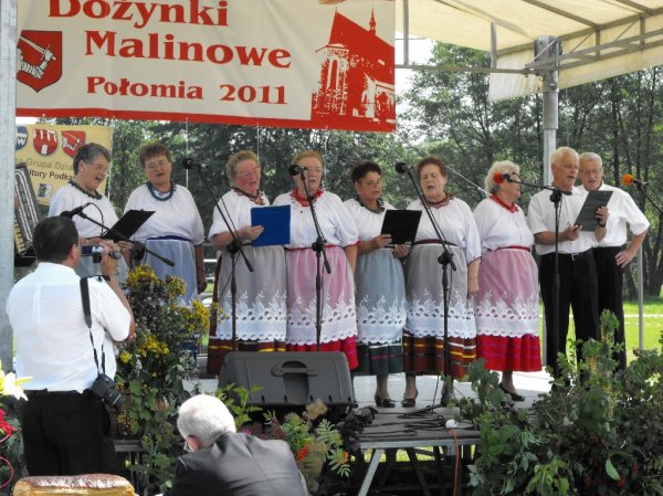 Dożynki Malinowe Połomia 2011