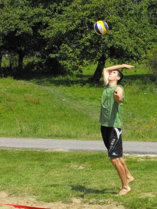 Otwarty Gminny Turniej Piłki Siatkowej Plażowej. Siatkówka plażowa na wysokim powiomie.