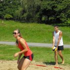 Otwarty Gminny Turniej Piłki Siatkowej Plażowej. Siatkówka plażowa na wysokim powiomie.