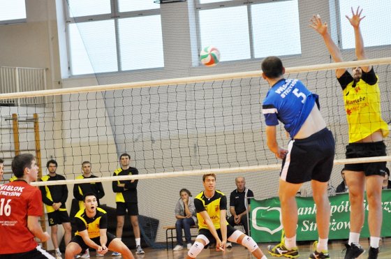 Zdjęcia z meczu siatkówki - fot. Tomasz Ciombor