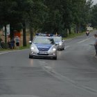 Przejazd wyścigu Tour de Pologne