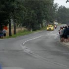 Przejazd wyścigu Tour de Pologne