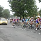 Przejazd wyścigu Tour de Pologne