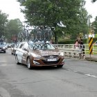 Przejazd wyścigu Tour de Pologne