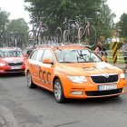 Przejazd wyścigu Tour de Pologne