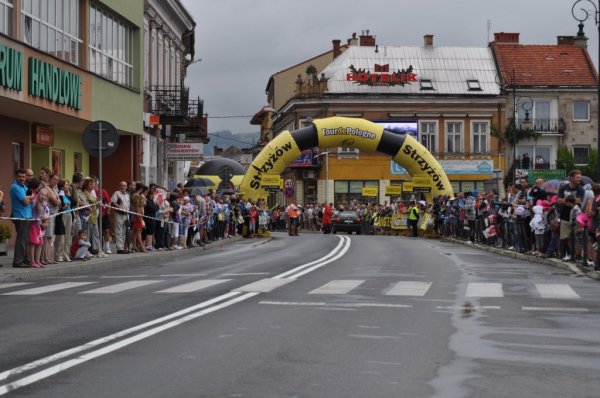 Tour de Pologne przez Strzyżow - fot. Tomasz Ciombor
