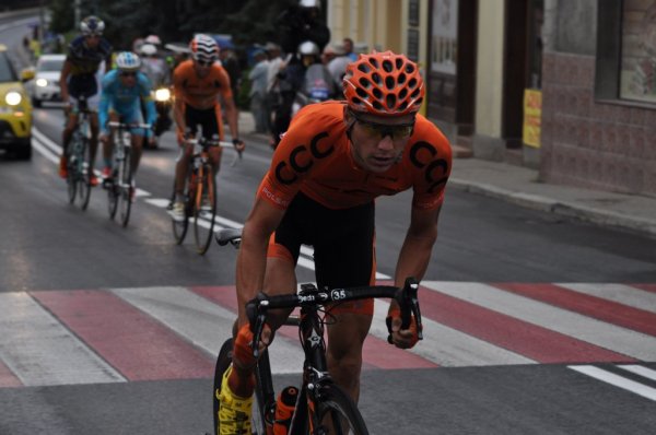 Tour de Pologne przez Strzyżow - fot. Tomasz Ciombor
