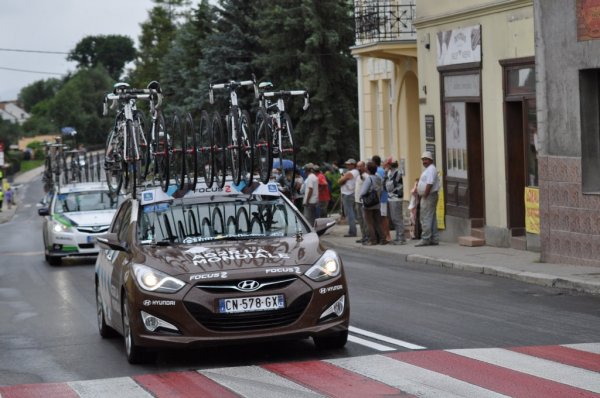 Tour de Pologne przez Strzyżow - fot. Tomasz Ciombor
