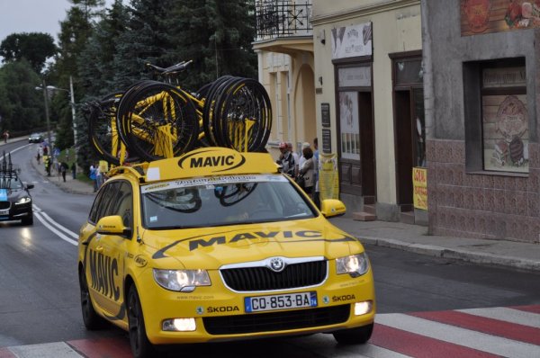 Tour de Pologne przez Strzyżow - fot. Tomasz Ciombor