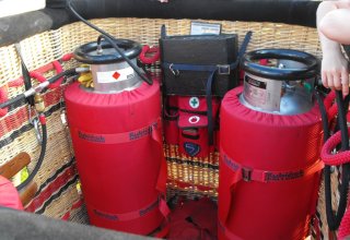 Balon na dniach frysztaka - wnętrze