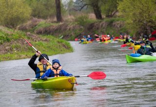 Spływ kajakowy Wojaszówka Frysztak Markuszowa