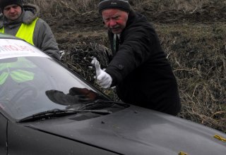 Rajd Wielopole Skrzyńskie Sosnice Szufnarowa renault start