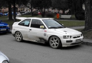 Po rajdzie Wielepole Skrzyńskie Sośnice Szufnarowa - subaru kombi