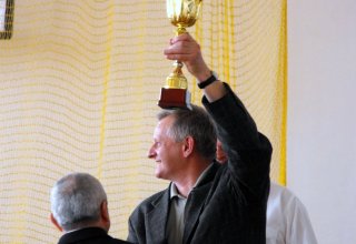 Samorządowy Turniej Halowej Piłki Nożnej Rozdanie nagród 