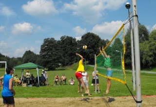 Otwarty Gminny Turniej Piłki Siatkowej Plażowej. Siatkówka plażowa na wysokim powiomie.