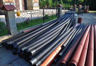 Zabezpieczanie osuwiska w Niewodnej