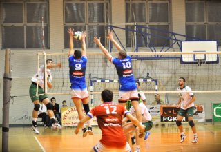 Fotorelacja z meczu piłki siatkowej Wisłka Strzyżów z drużyną z Sanoka. Fot. Tomasz Ciombor