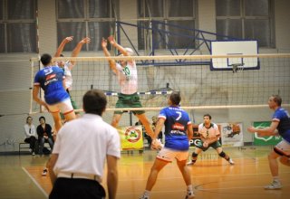 Fotorelacja z meczu piłki siatkowej Wisłka Strzyżów z drużyną z Sanoka. Fot. Tomasz Ciombor