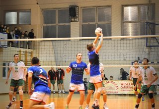 Fotorelacja z meczu piłki siatkowej Wisłka Strzyżów z drużyną z Sanoka. Fot. Tomasz Ciombor