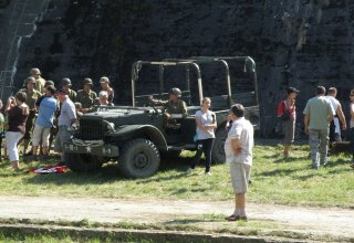 Inscenizacja bitwy, zdjęcia z imprezy.