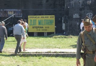 Inscenizacja bitwy, zdjęcia z imprezy.