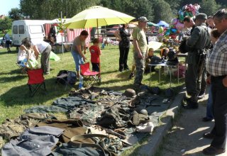 Inscenizacja bitwy, zdjęcia z imprezy.