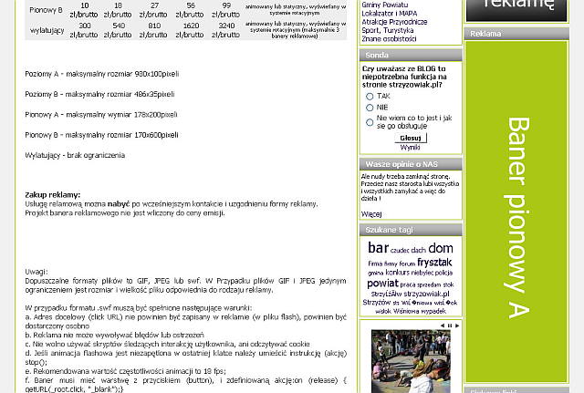 reklama strzyżów reklama strzyżów